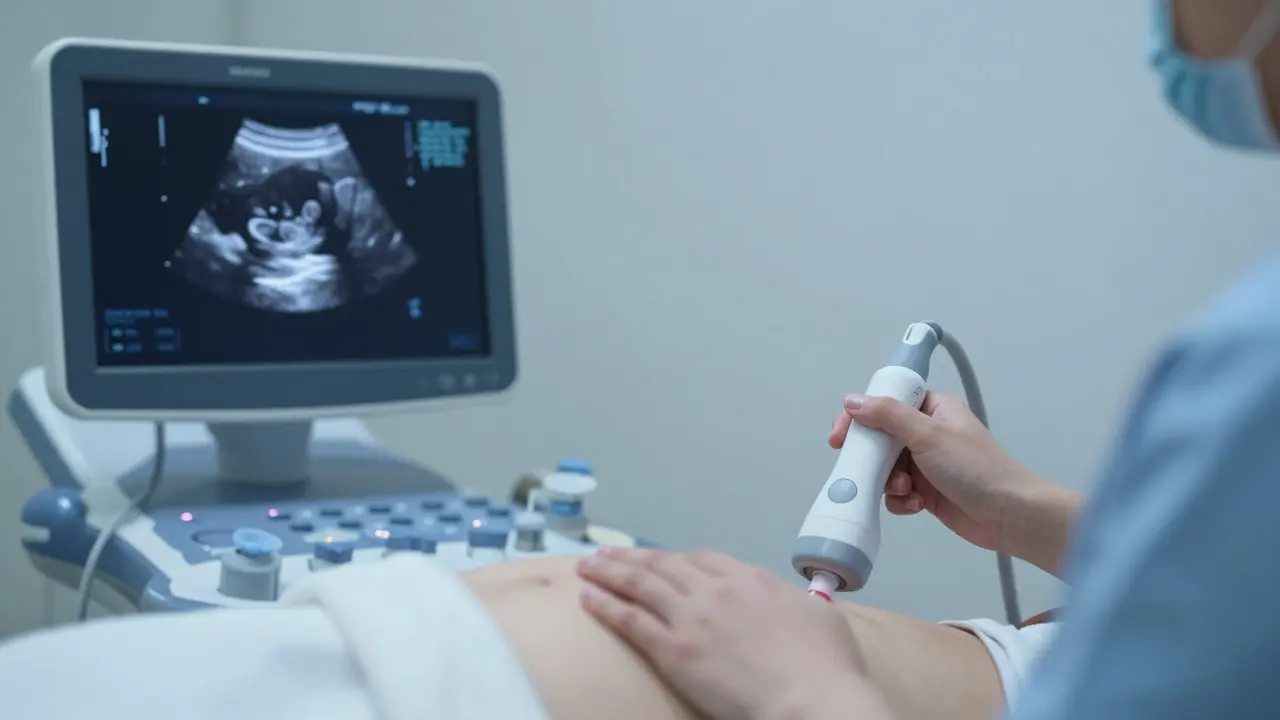 Co je vidět na ultrazvuku v 5 týdnu těhotenství?