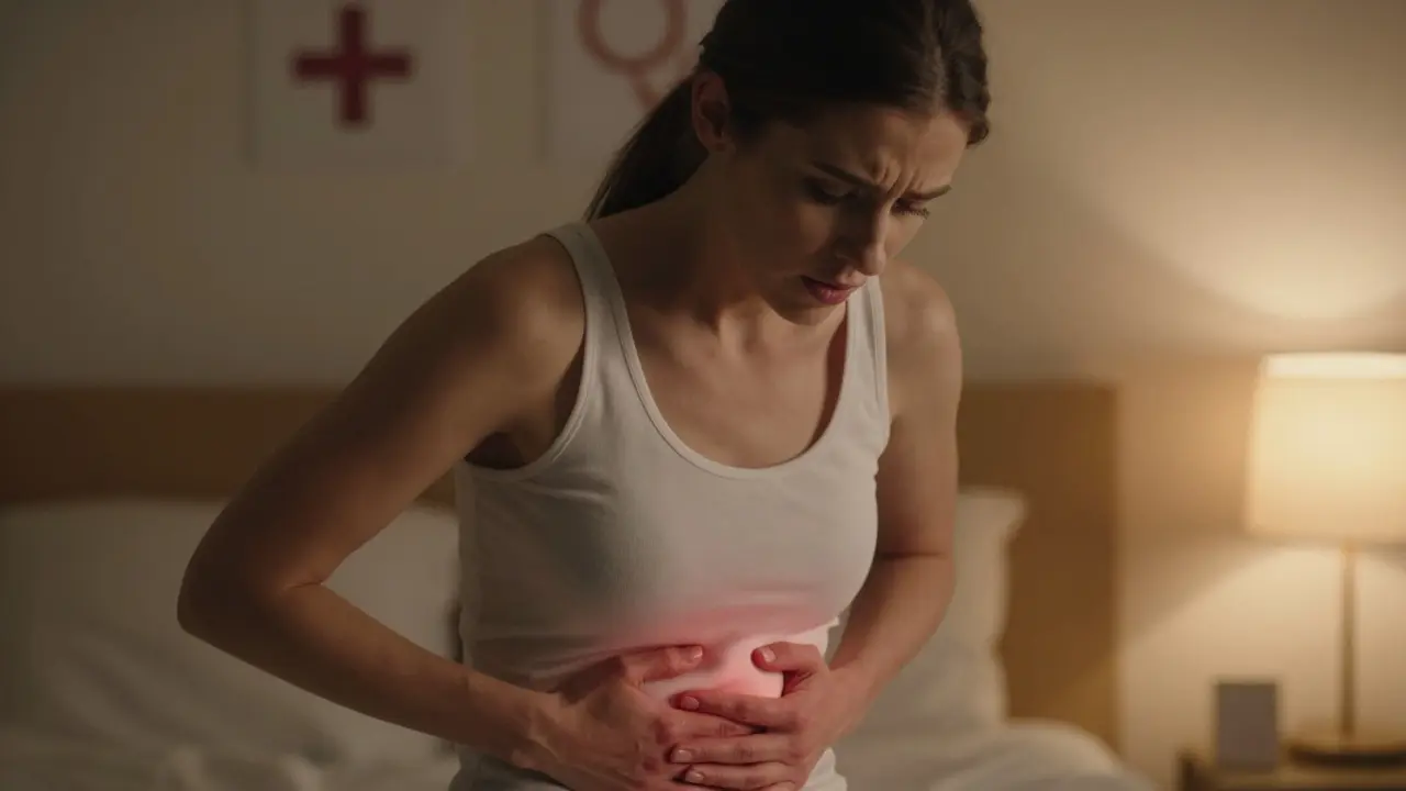 Jak se projevuje cysta na vaječníku: příznaky, které byste neměli ignorovat