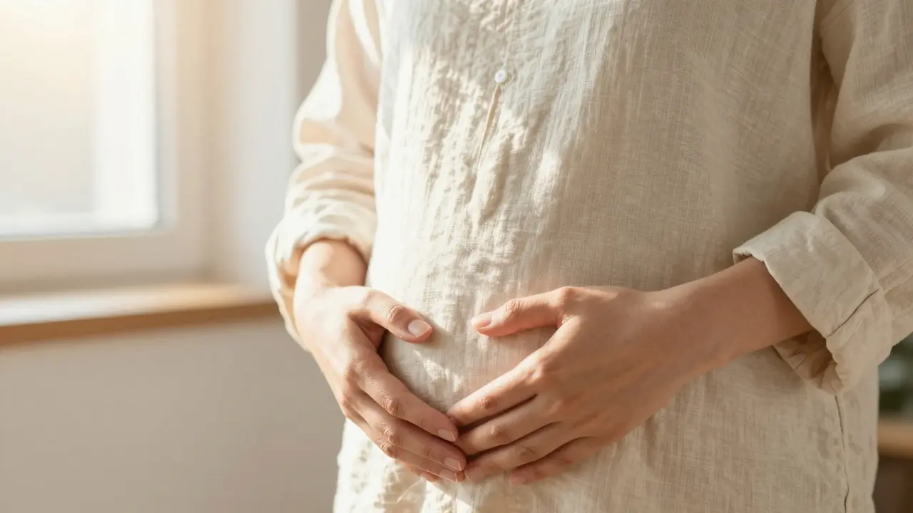 Bolíst břicha v prvním trimestru: Co je normální a kdy znervat?